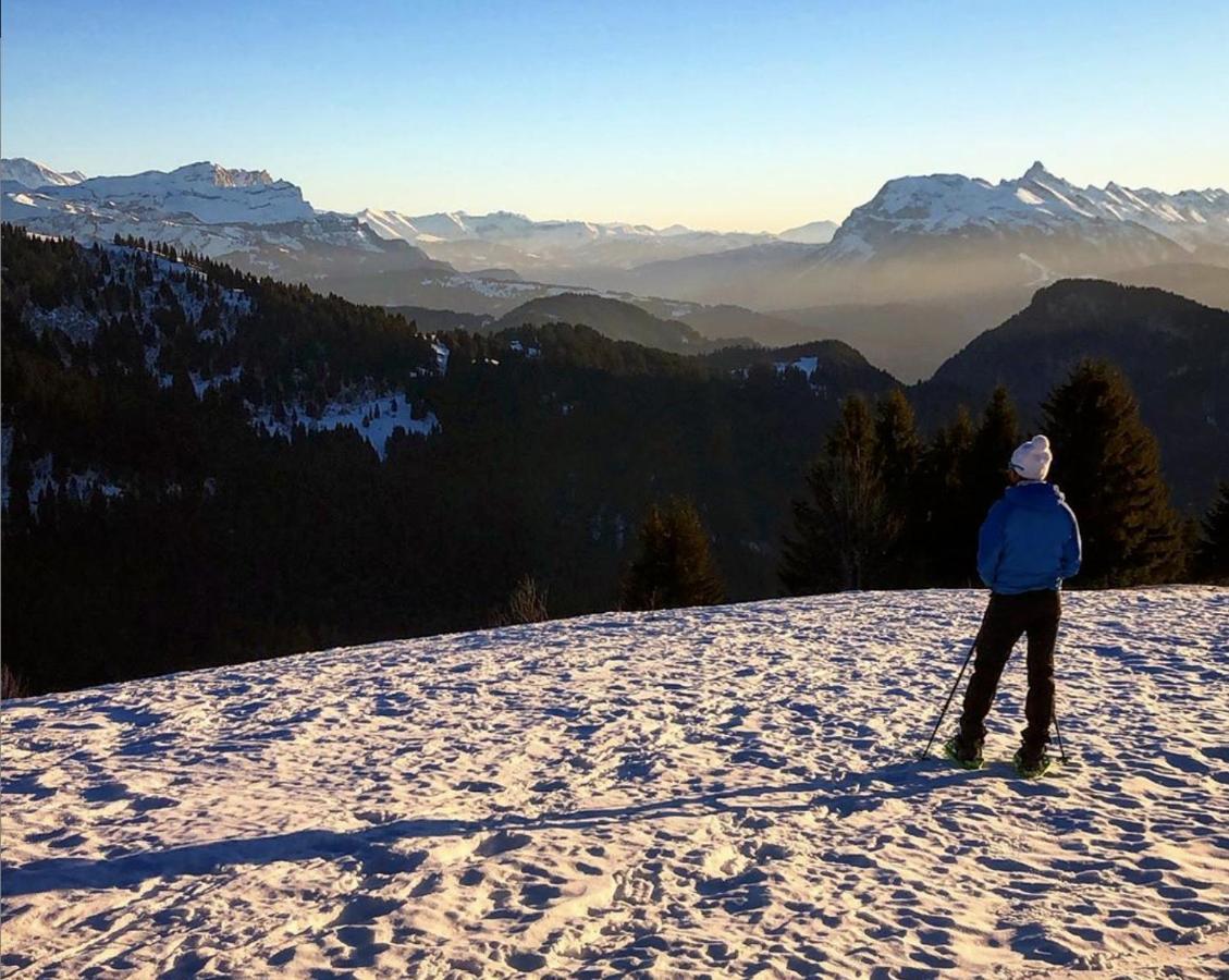 Micro-Lodge, Le Petit Nid D'Amour Montriond Exterior photo