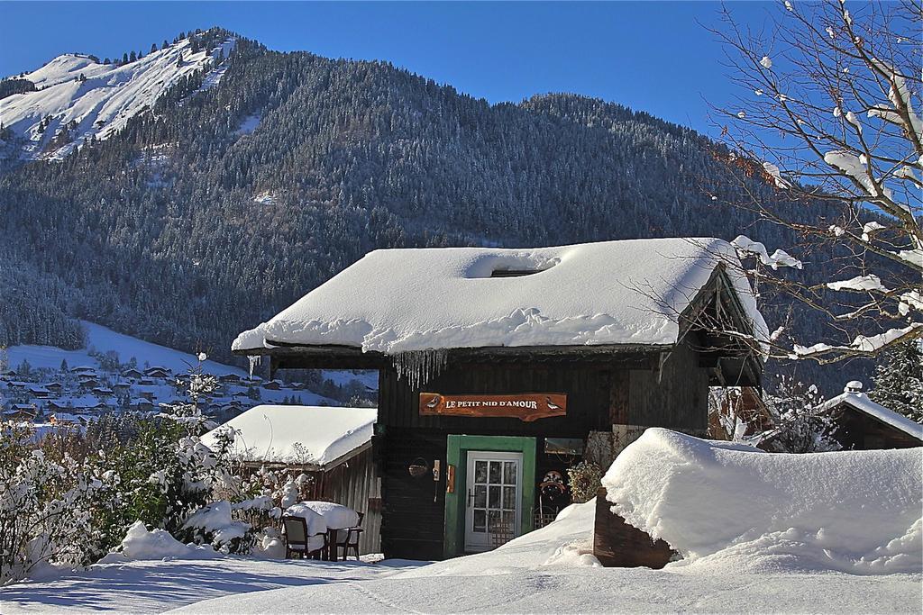 Micro-Lodge, Le Petit Nid D'Amour Montriond Exterior photo
